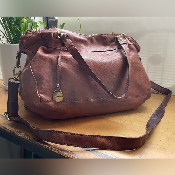 RABEANCO Tan Leather Bag - Picture 5 of 11